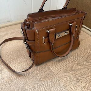 Coach Brown Leather Women's Bag